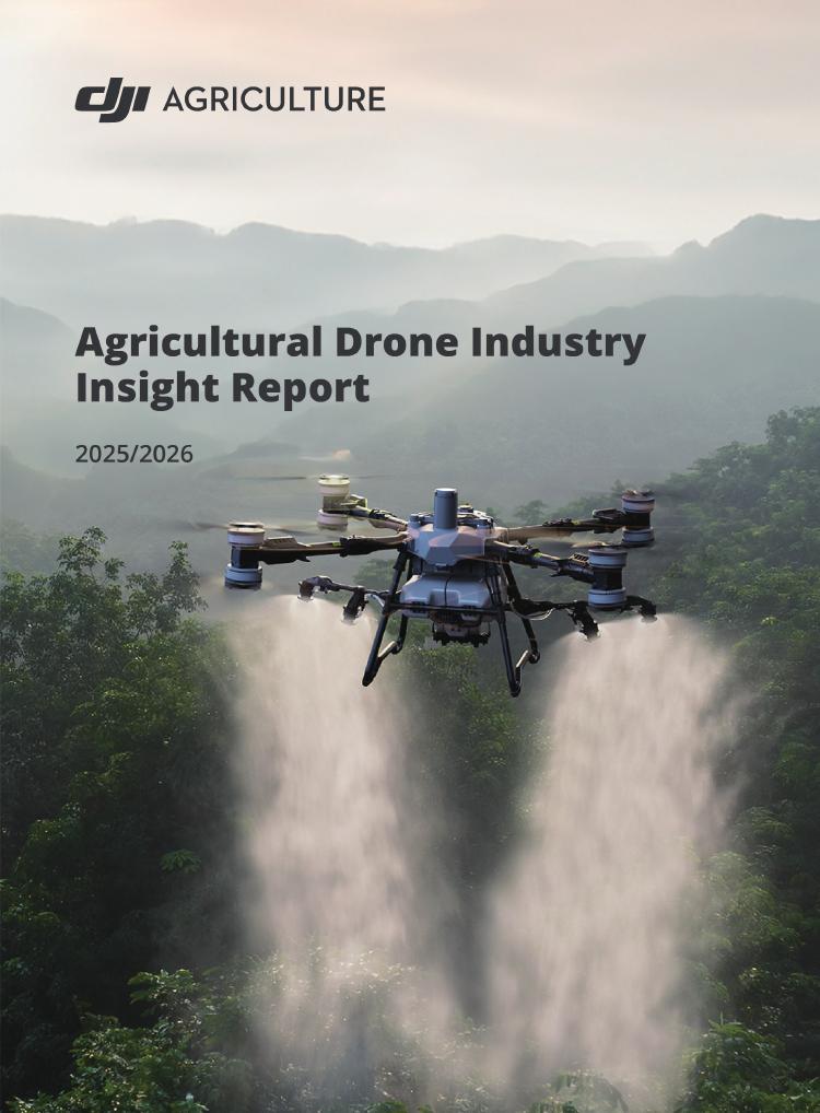 Capa do Agricultural Drone Industry Insight Report 2025/2026