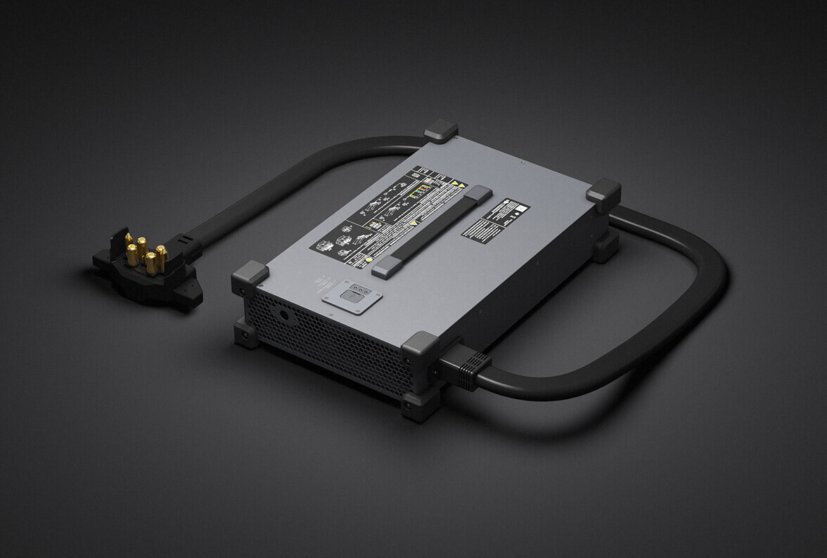 Carregador DJI C12000 · imagem oficial DJI