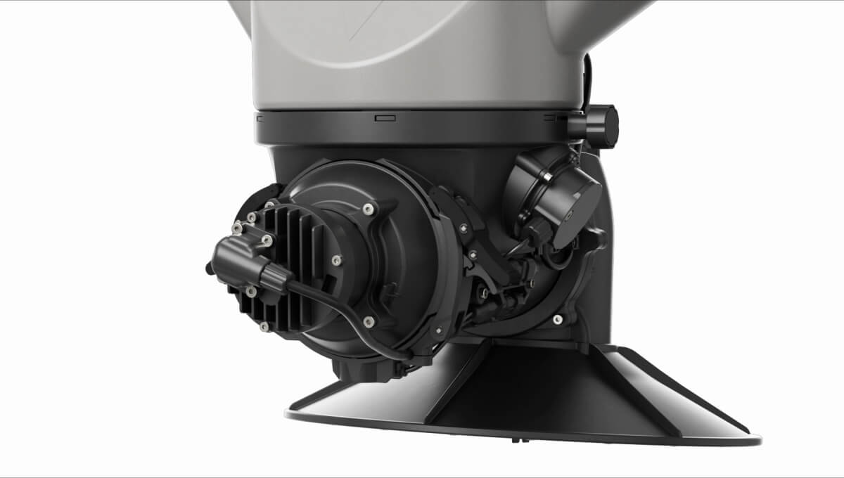 Sistema de dispersão do T25P · imagem oficial DJI